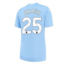 Manchester City Manuel Akanji #25 Hemmatröja Dam 2023-24 Korta ärmar